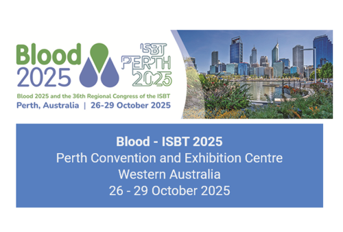 ANZSBT Blood-ISBT 2025 Bulletin Image